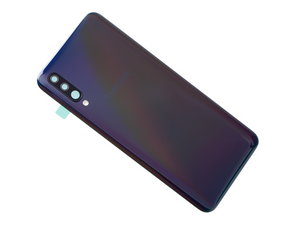 SAMSUNG A50 BACK COVER BLACK - LCD-SEN